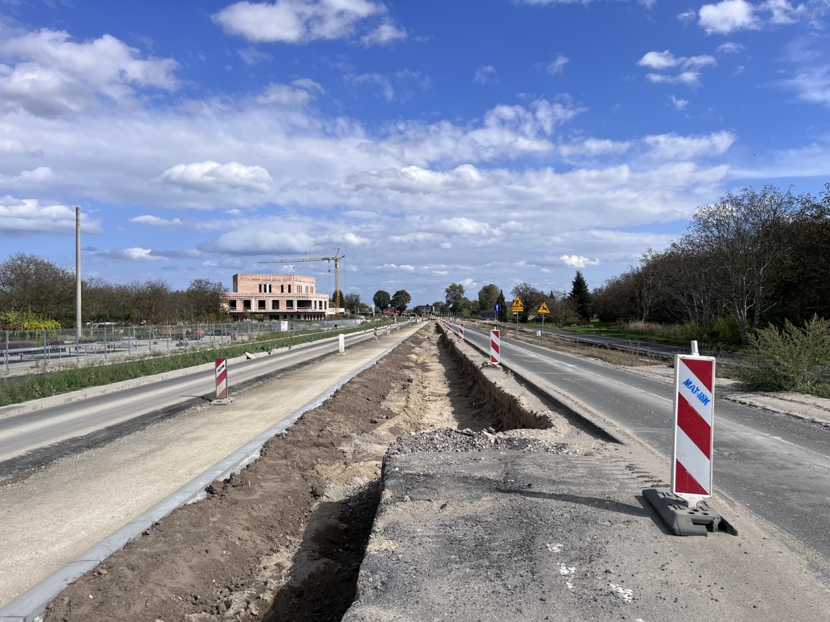 Rozbudowa drogi z Rzeszowa do Jasionki [wrzesień 2023]